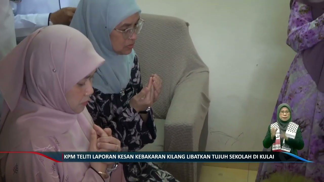 KPM teliti laporan kesan kebakaran kilang libatkan tujuh sekolah di Kulai