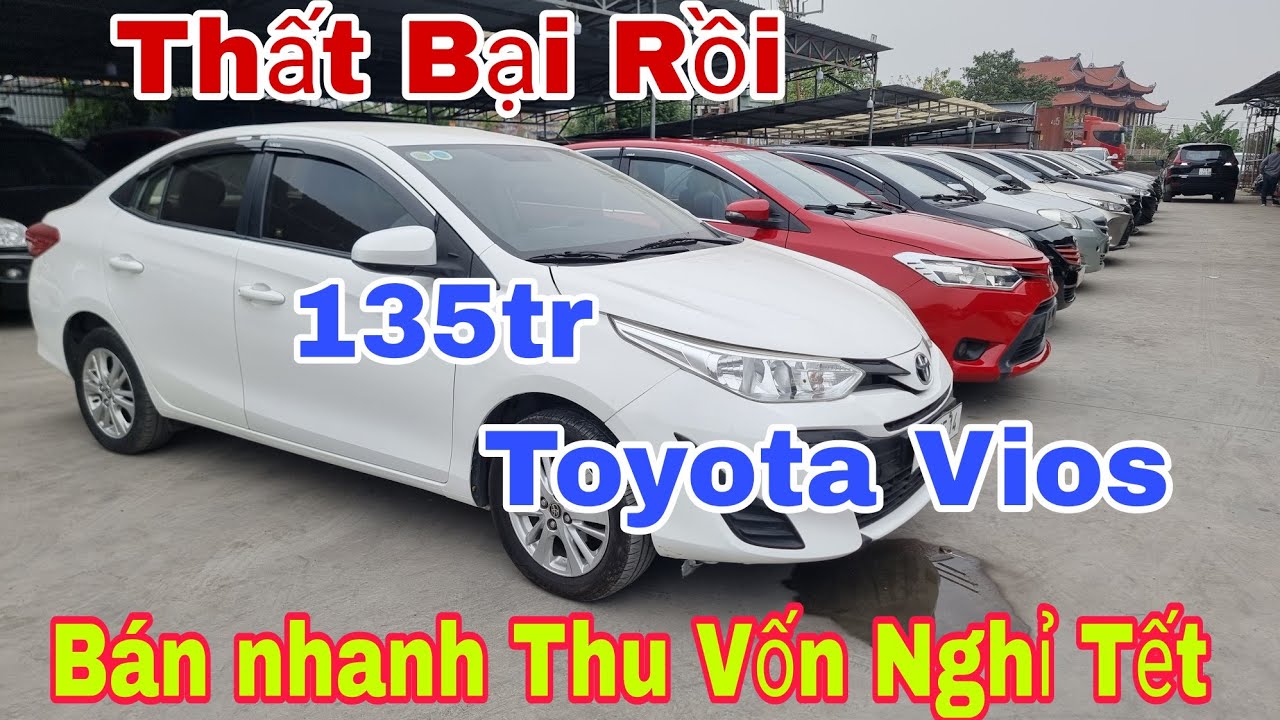 Thanh lý _ 130tr bán rẻ cho nhanh _ Dàn xe Toyota vios đời cao _ thu vốn nghỉ tết:0965892335