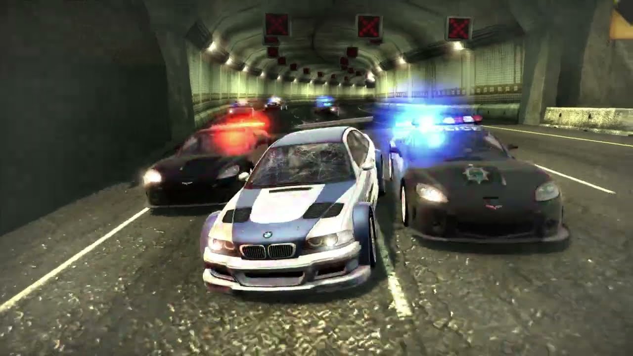 Need for Speed: Most Wanted (2005) Rework Heat 1-10 Police Chase