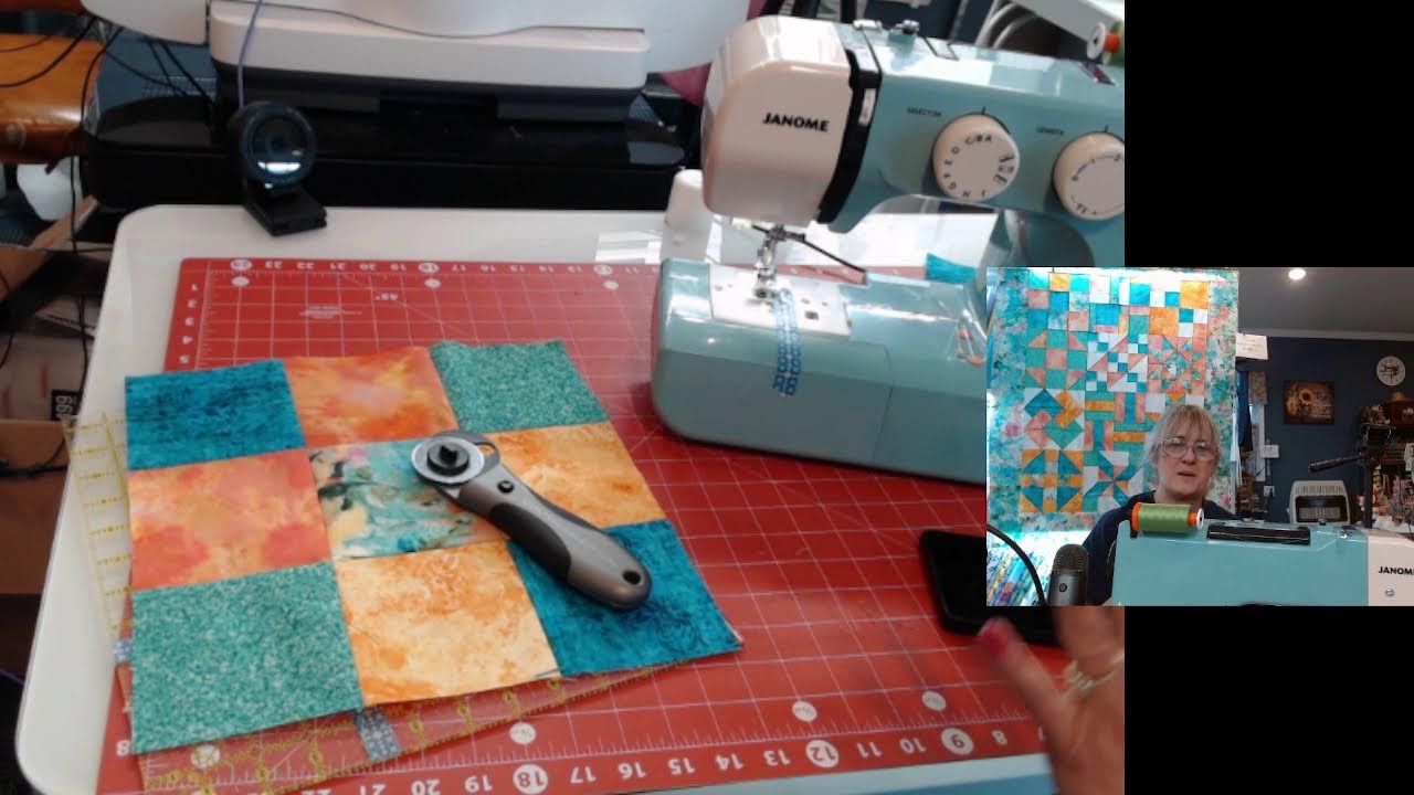 HOW TO MAKE A QUILT Beginners 13 Week 1 Block of Week Class