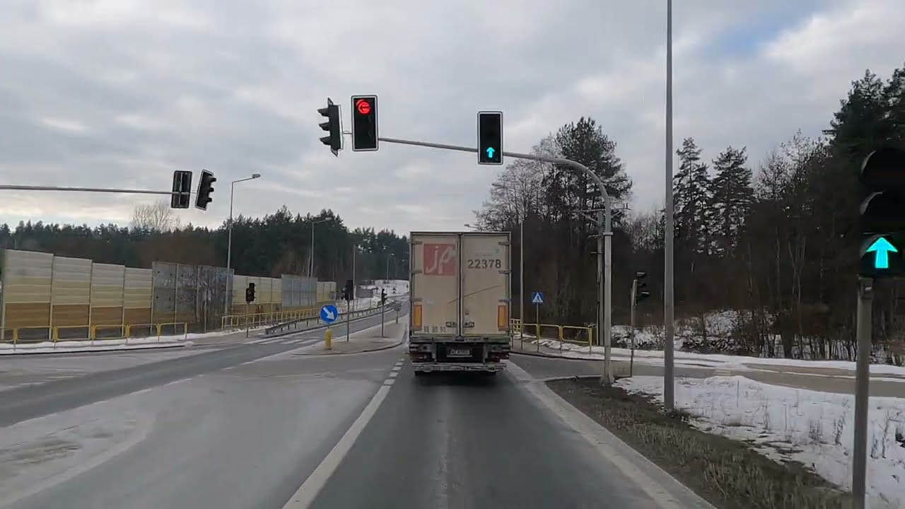 Scenic drive Biskupiec to Olsztynek - 🇵🇱 Poland 🇵🇱