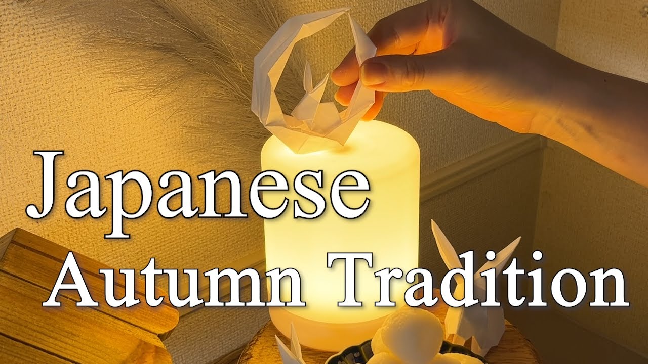 Japanese Autumn Tradition | Preparing for Tsukimi (Full Moon Festival)