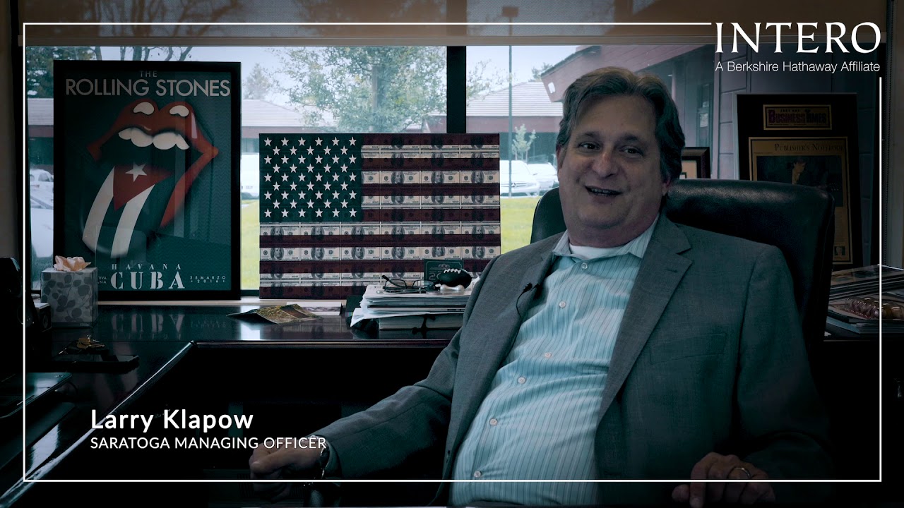 The Intero Saratoga Experience with Larry Klapow