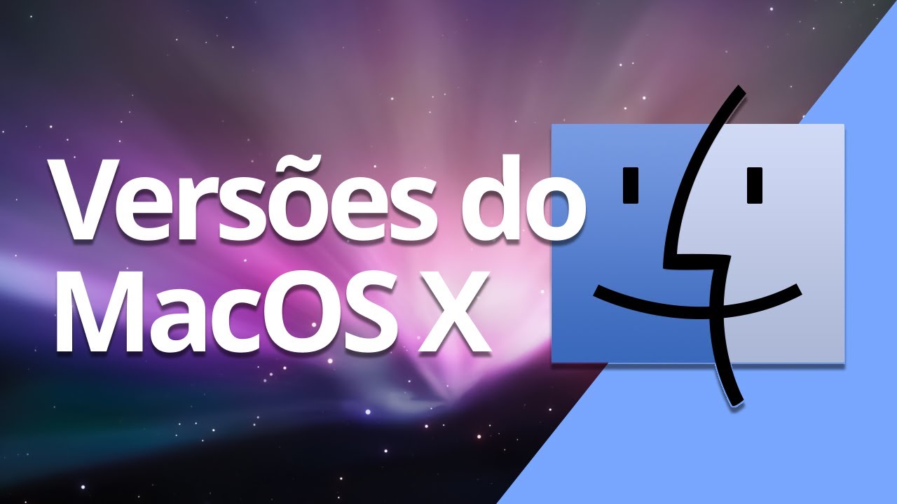 Versões do MacOS X e seus recursos