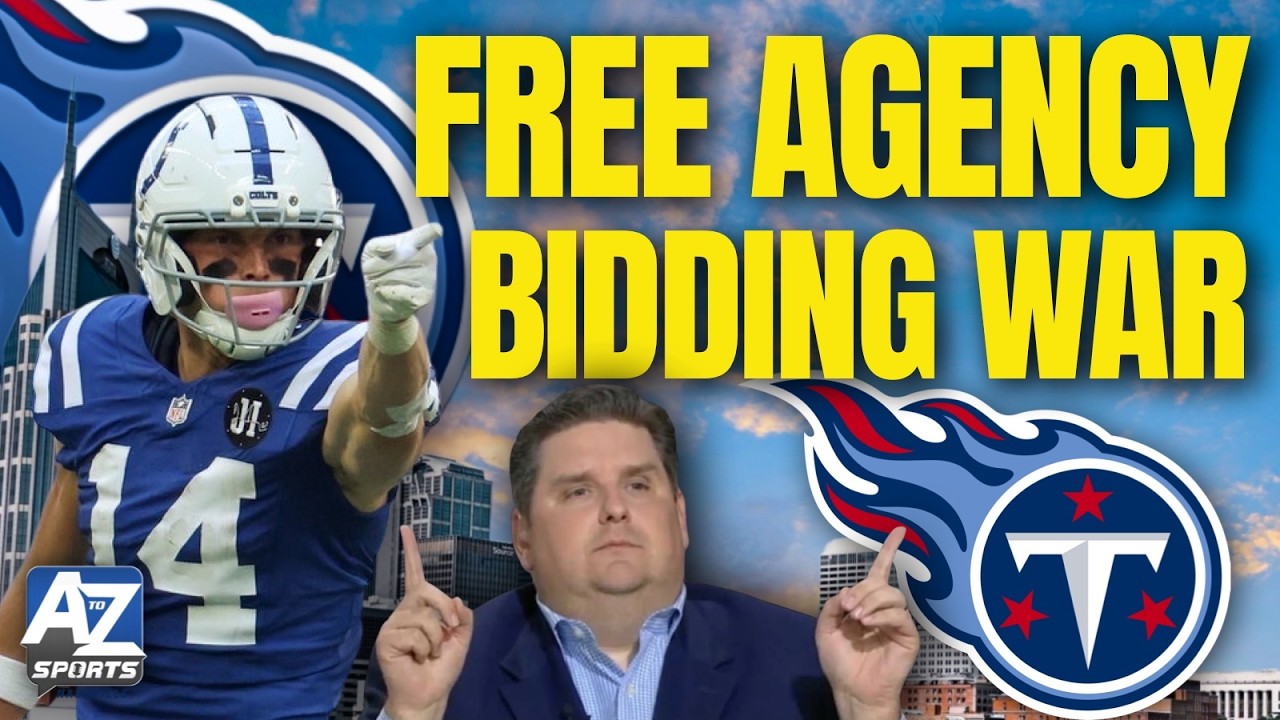 Titans Free Agency MANIA: the Alec Pierce bidding war is set to begin