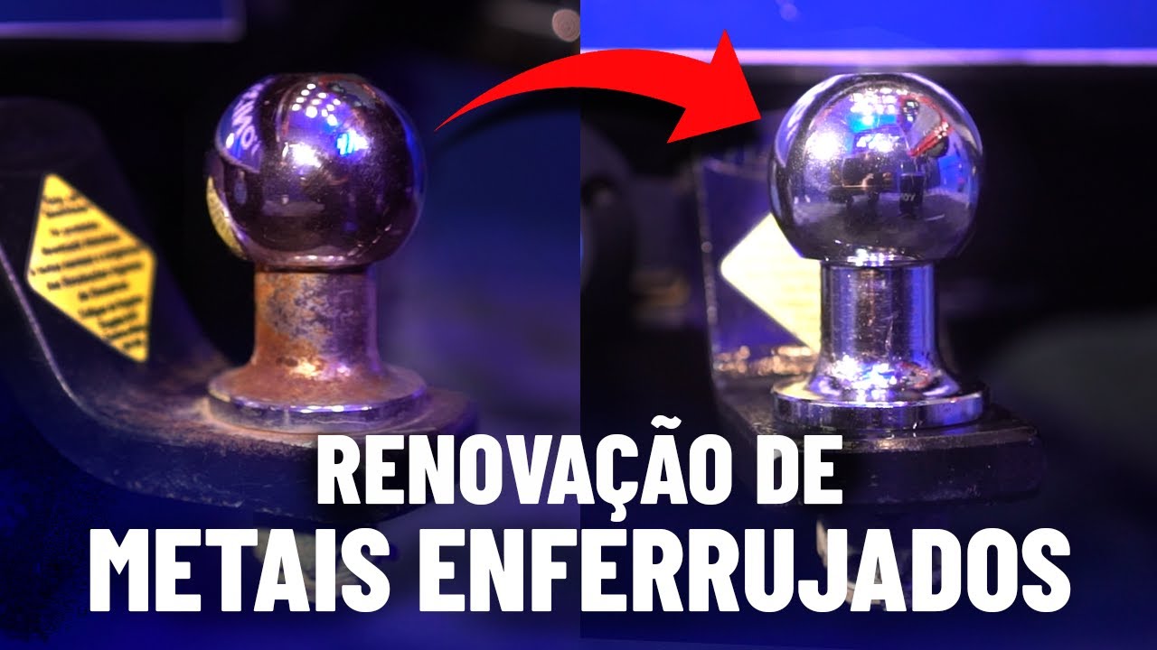 METAIS ENFERRUJADOS: APRENDA A RESTAURAR