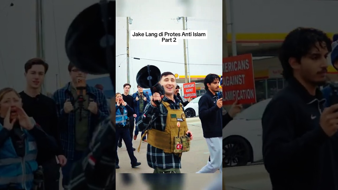 Jake Lang di protes di anti islam part 2 #islam #muslim #dakwah