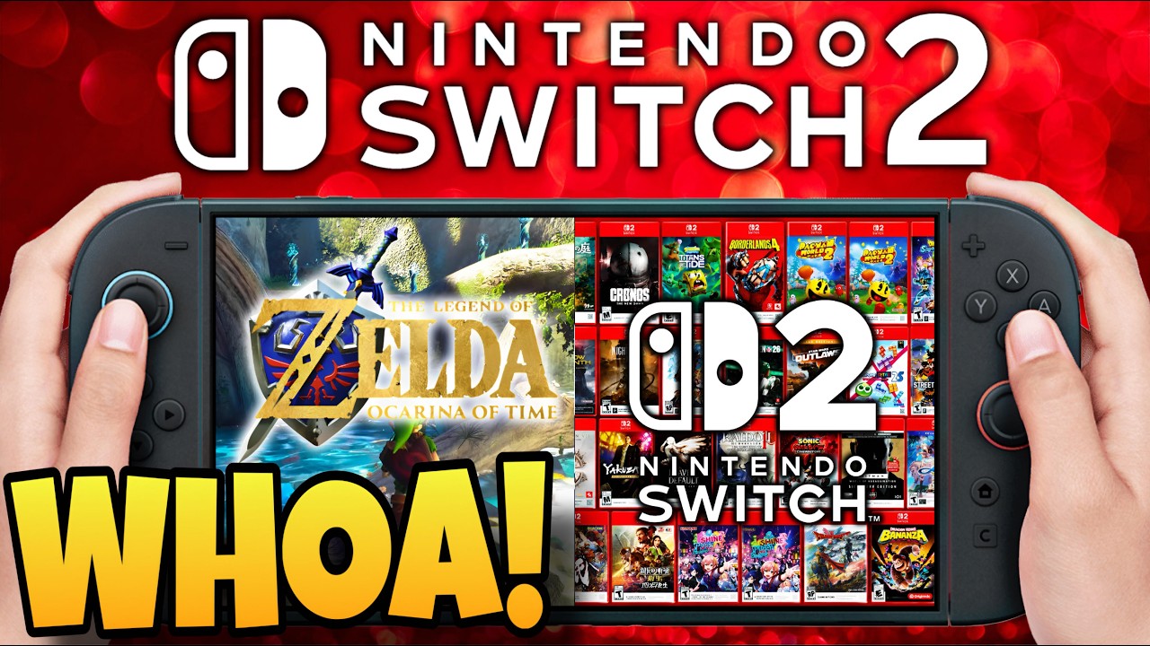 Обновление по Ocarina of Time для Switch 2! + Новые новости об играх Nintendo!