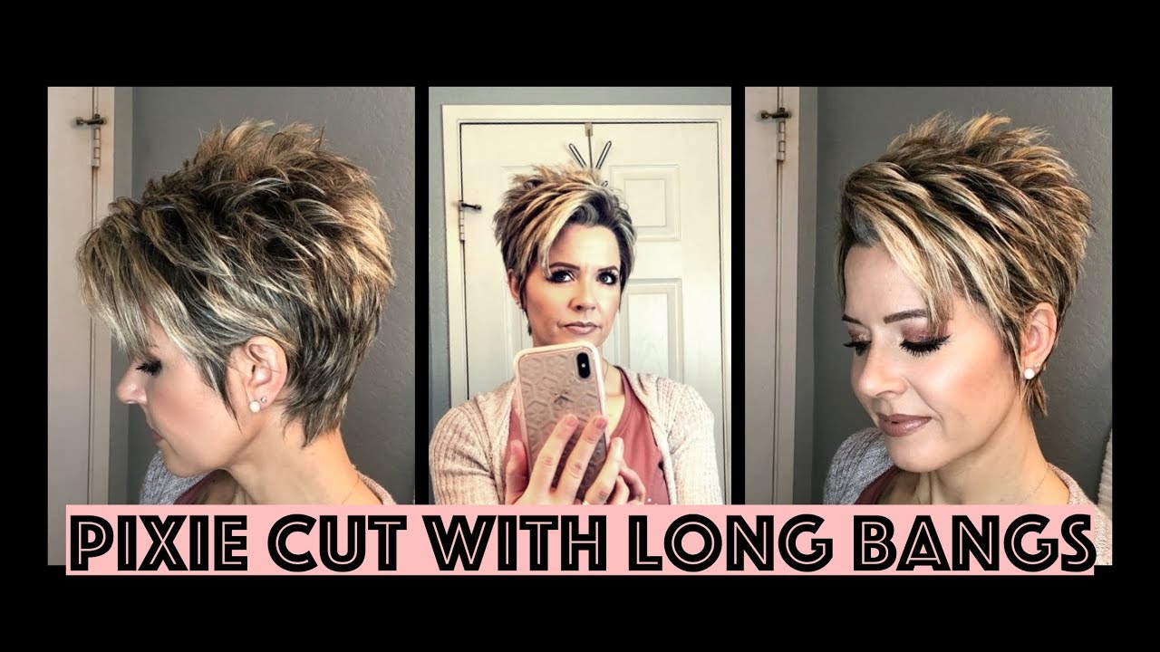 Hair Tutorial: How to Style a Pixie Cut with Long Bangs