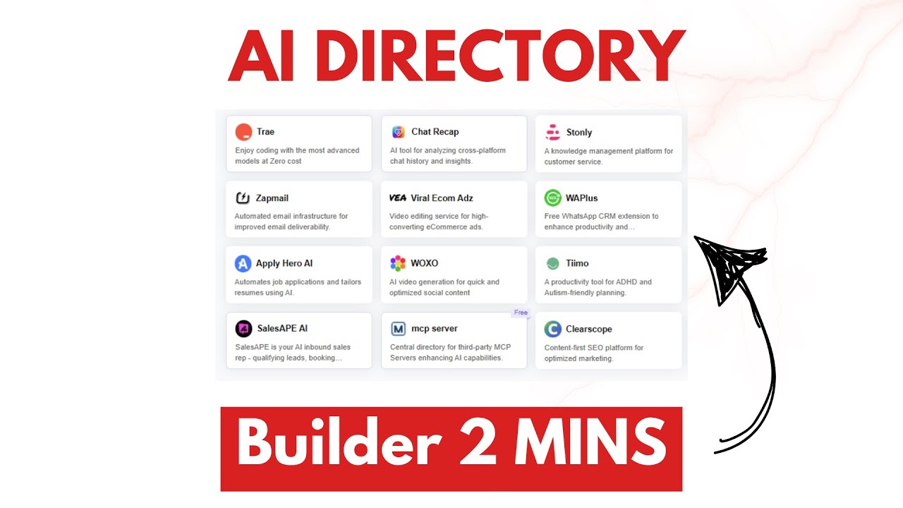 Build A Complete Custom DIRECTORY LISTING Site In 2 MINS With AI 🤯 UNBELIEVABLE