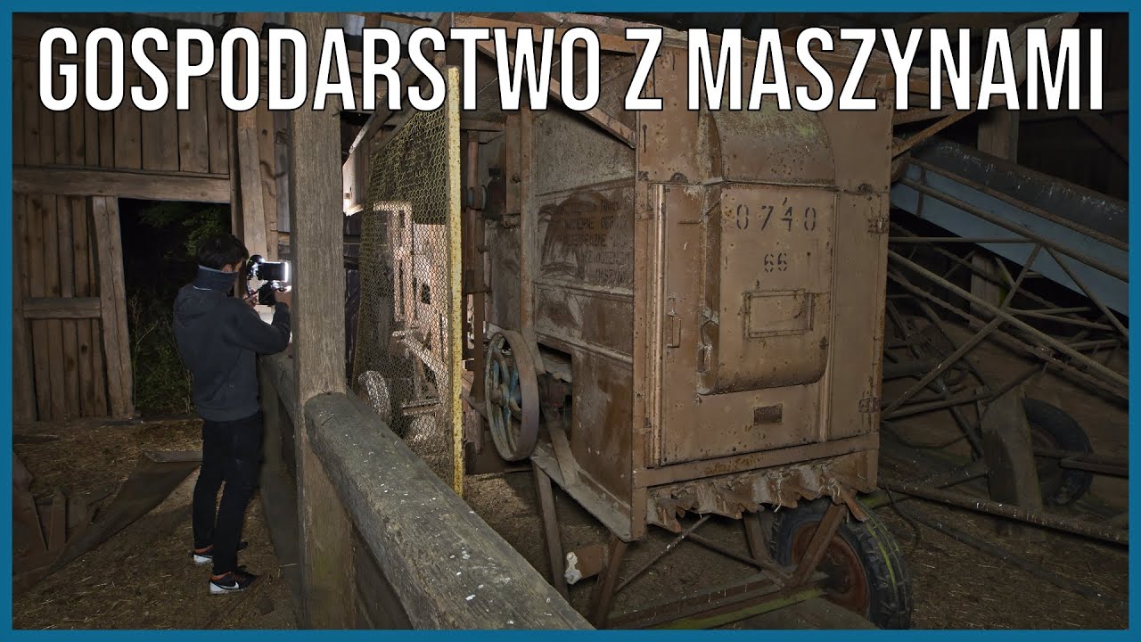 OPUSZCZONE GOSPODARSTWO ZE SPRZĘTEM ROLNICZYM | Urbex
