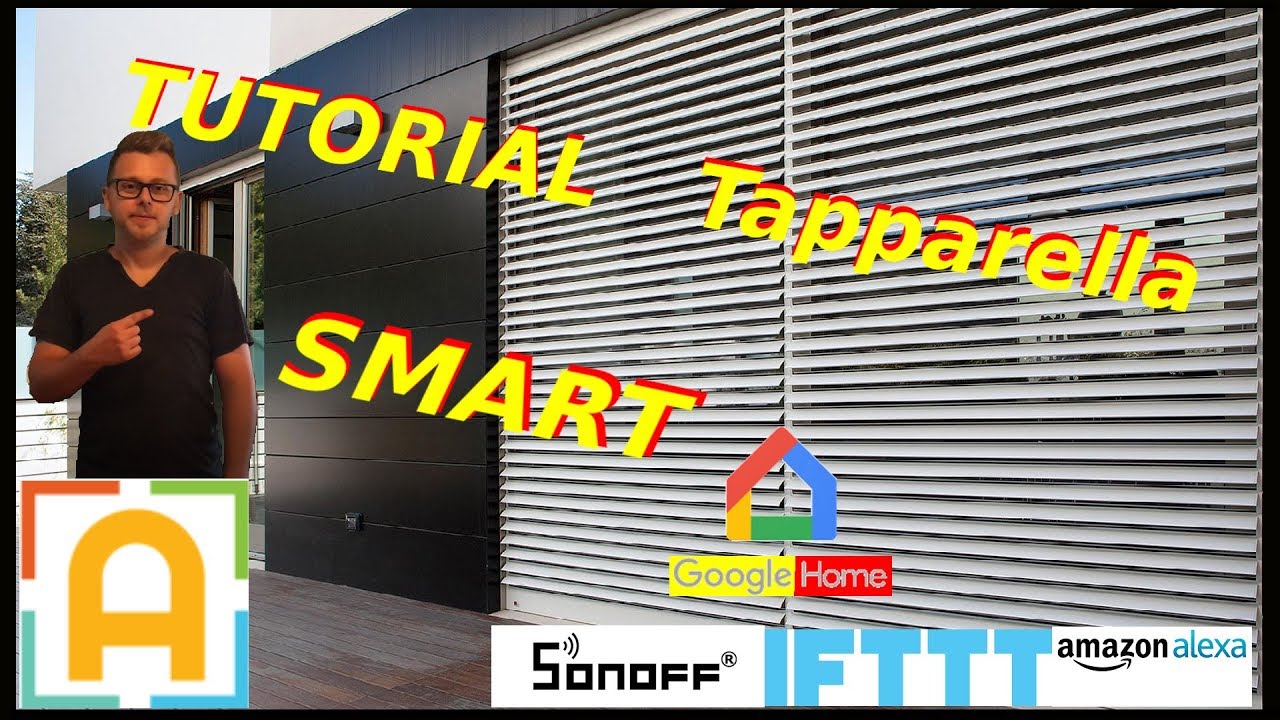 Tapparella elettrica tutorial da sali-scendi a sonoff con google home