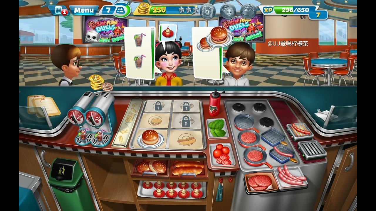 Cooking Fever ( Fast Food Court 16 ）
