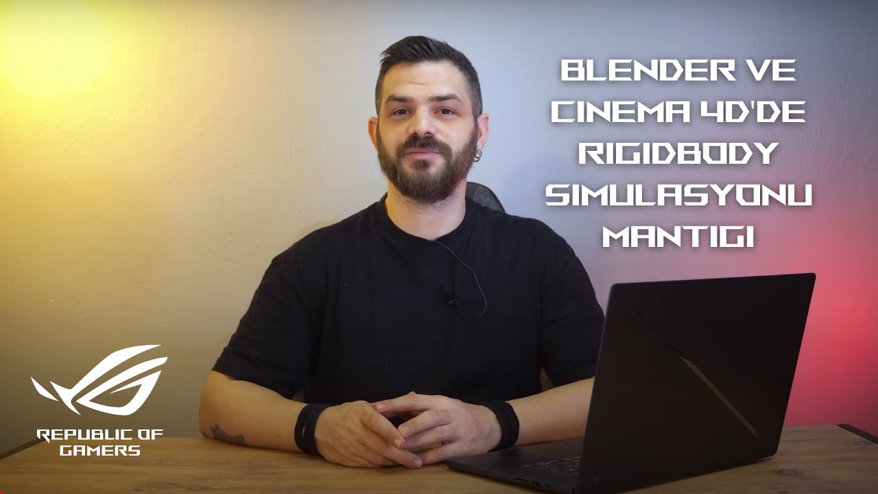Murathan Aksöz ile Blender ve Cinema 4D'de Rigidbody Simülasyonu Mantığı