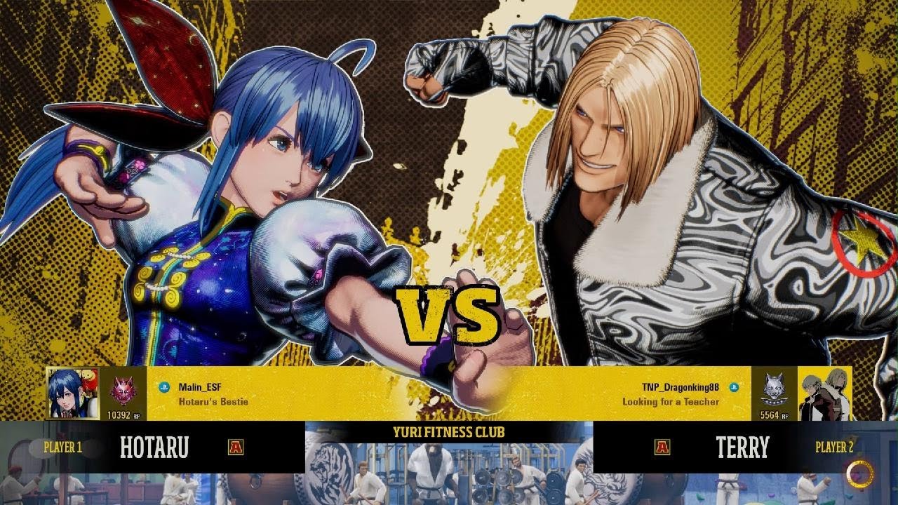 Hotaru vs Terry FATAL FURY: City of the Wolves