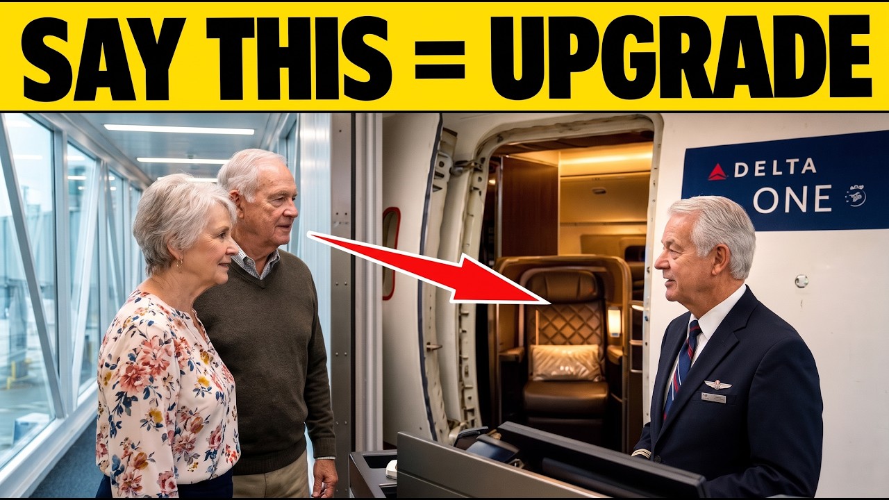 Flying Over 60? 9 Flight Upgrade Secrets Airlines NEVER Tell You!
