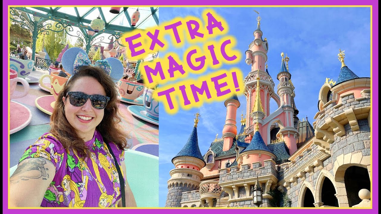 Disneyland Paris EXTRA MAGIC TIME | 5 Rides in ONE Hour?! ⏰ 2022 AD