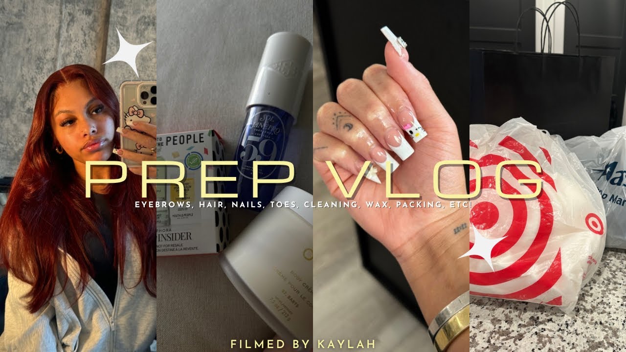 ⛤ PREP VLOG ⛤ Prepare with me for a trip + $400 maintenance + travel items + amazon packages, etc!
