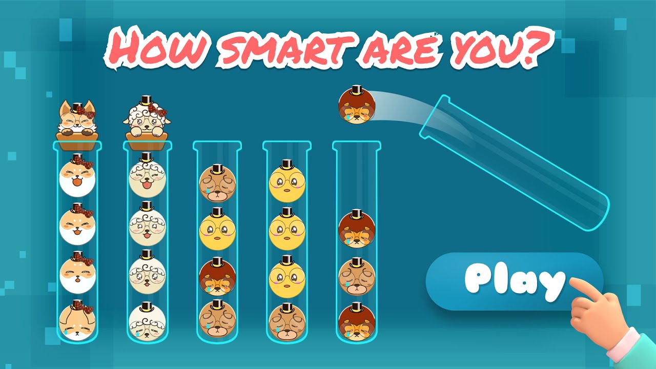 How To Pass Level 22 In Puzzle Cutie (Sorting Puzzle Game) - Casual