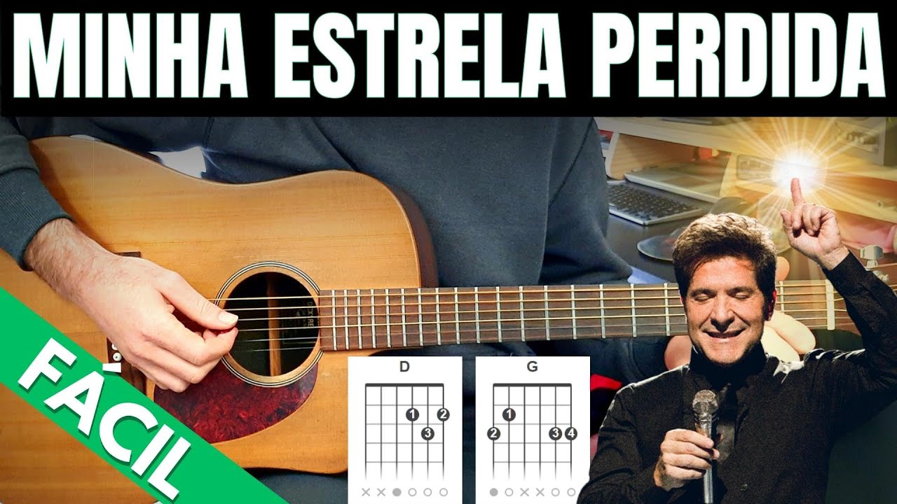 Minha Estrela Perdida - João Paulo e Daniel - COMO TOCAR NO VIOLÃO - Simples