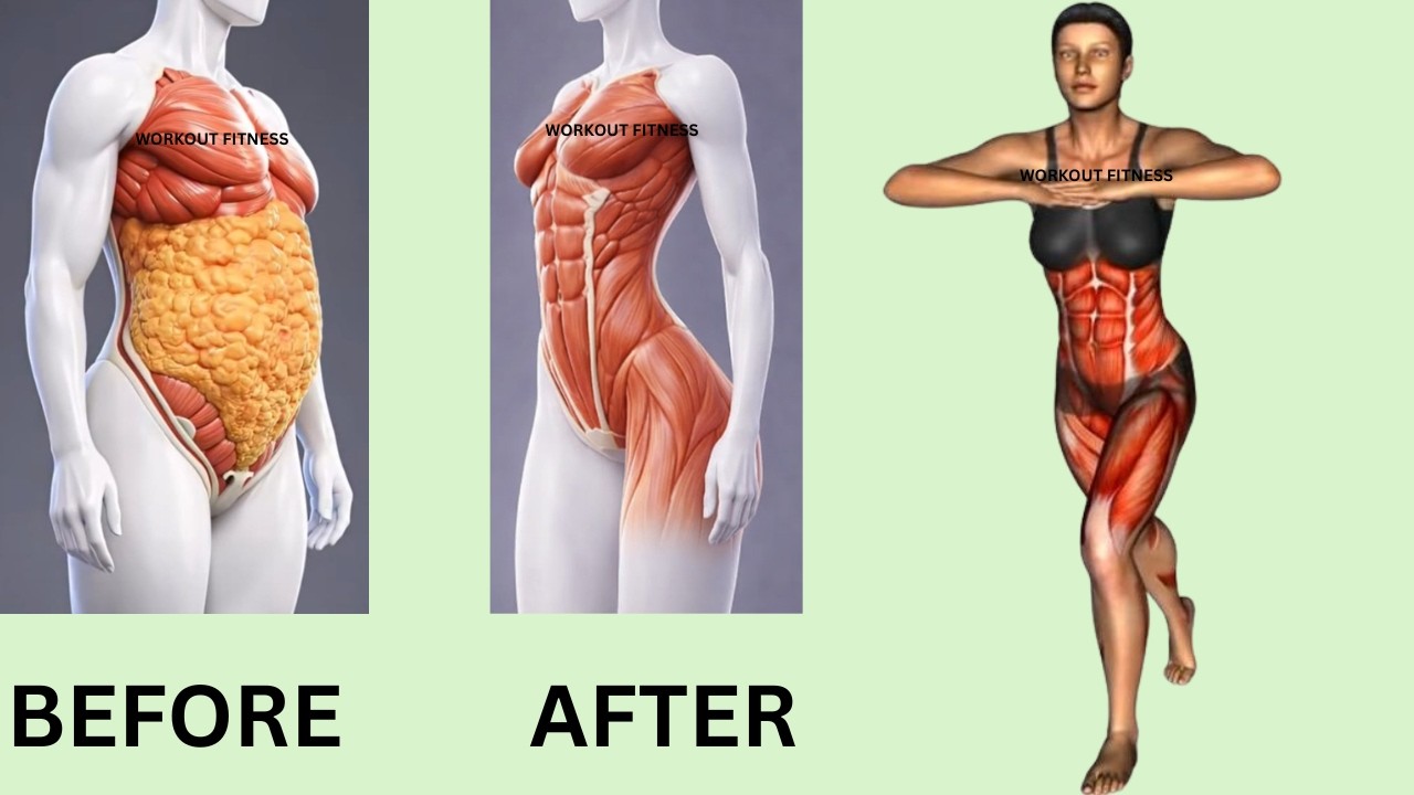 Standing Abs Workout Burn Belly Fat Fast + Slim Body Over 50!