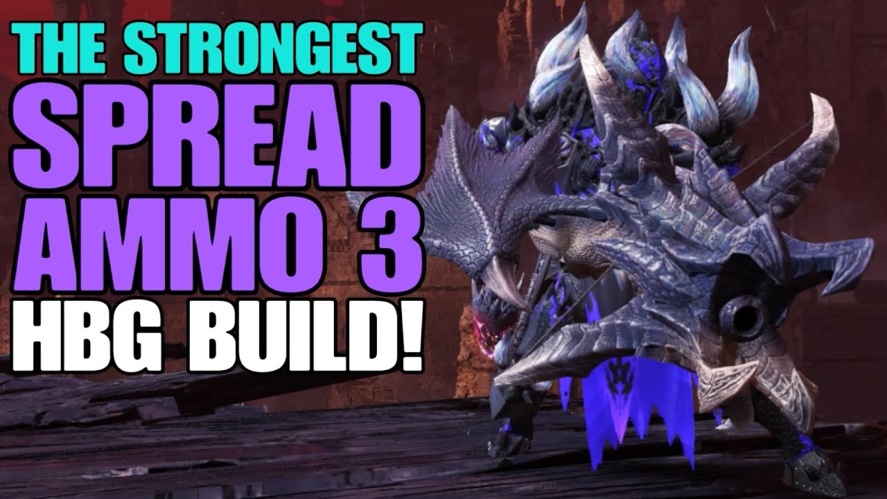 MHWI: The Strongest Spread Ammo 3 HBG Build! (Vor Buster)