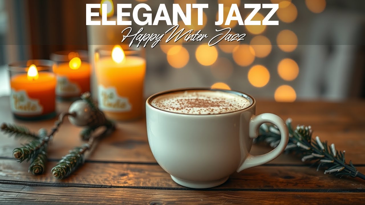 Morning Coffee Jazz Winter ☕ Happy Jazz Cafe & Bossa Nova Instrumental