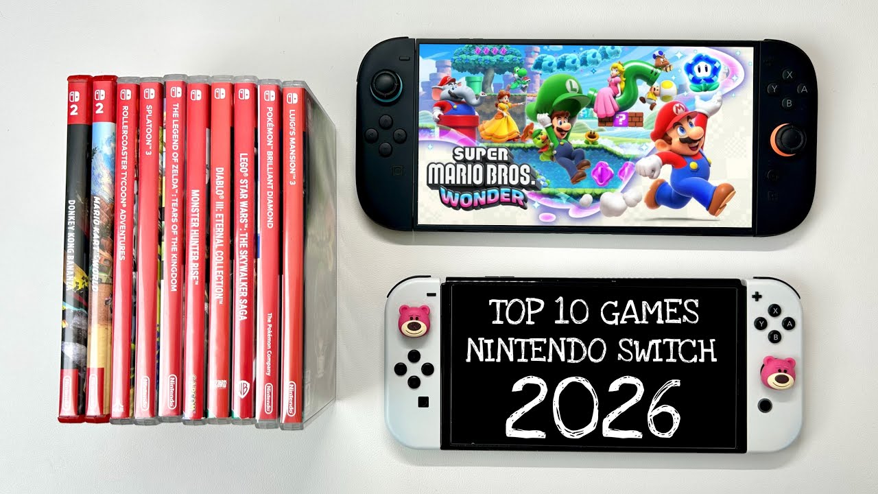 Top 10 Best Nintendo Switch Games 2026