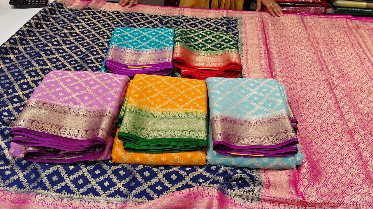 Bangalore Wholesale Varamahalaxmi Festival New Arrival Budget Friendly Beautiful Sarees Collection