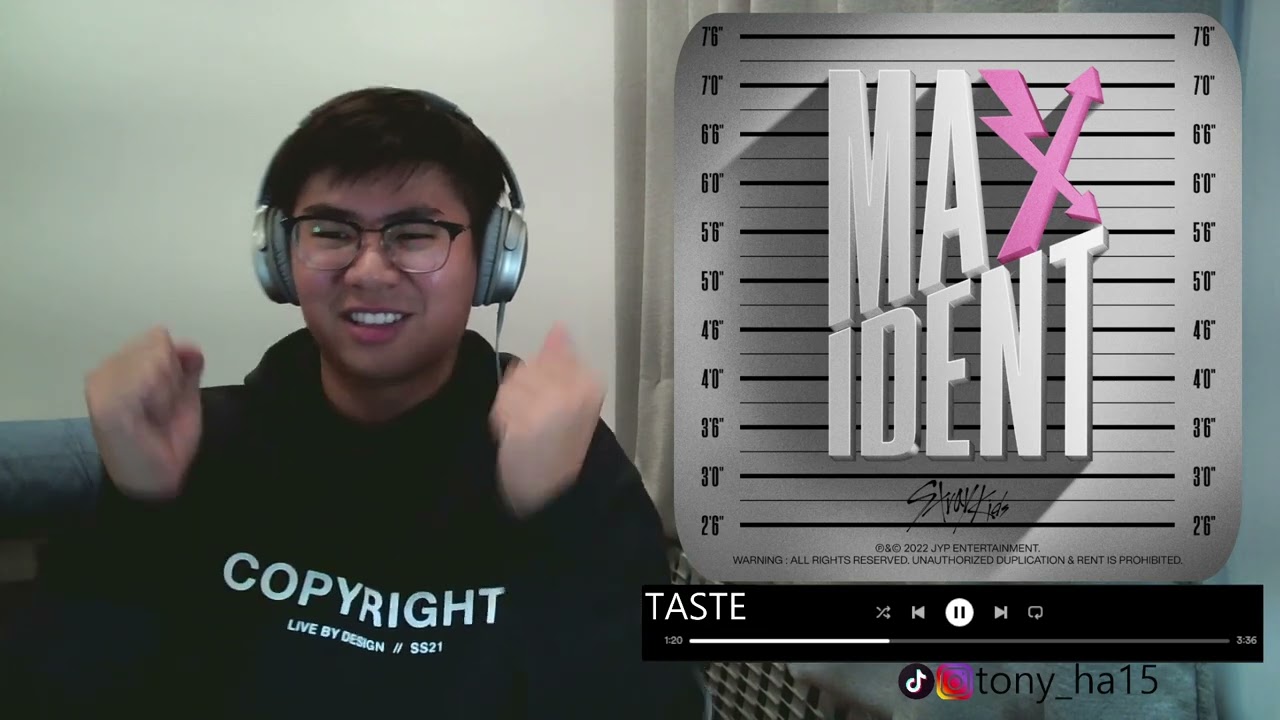 Stray Kids (스트레이 키즈) - 'MAXIDENT' Album Reaction 앨범 리액션 | 3RACHA, TASTE, 나 너 좋아하나봐 (Can’t Stop)