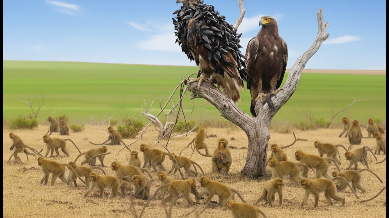 Eles Soltaram Duas Harpias em Uma Ilha Cheia de Macacos – o que aconteceu Deu Muito Errado...