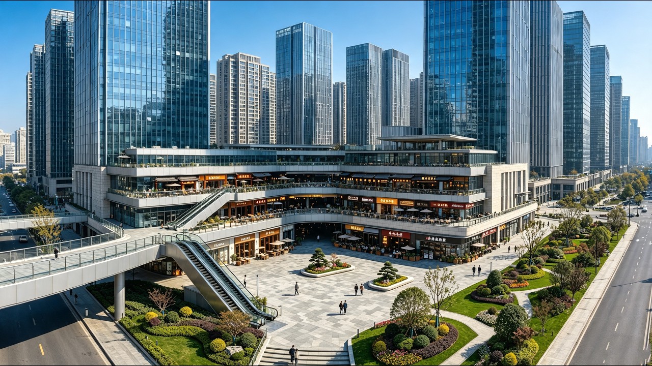 Inside China&rsquo;s Futuristic High‑Rise Suburbs | Chengdu Modern Living Tour