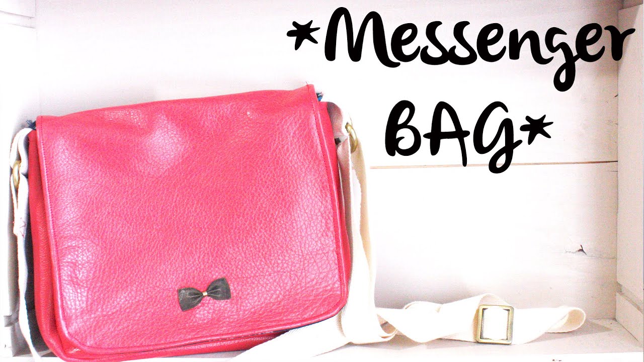 TUTORIAL COMO HACER UN MESSENGER BAG  (PATRONES GRATIS)