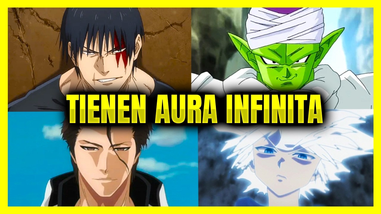 Los Personajes con MÁS AURA de la Historia del Anime