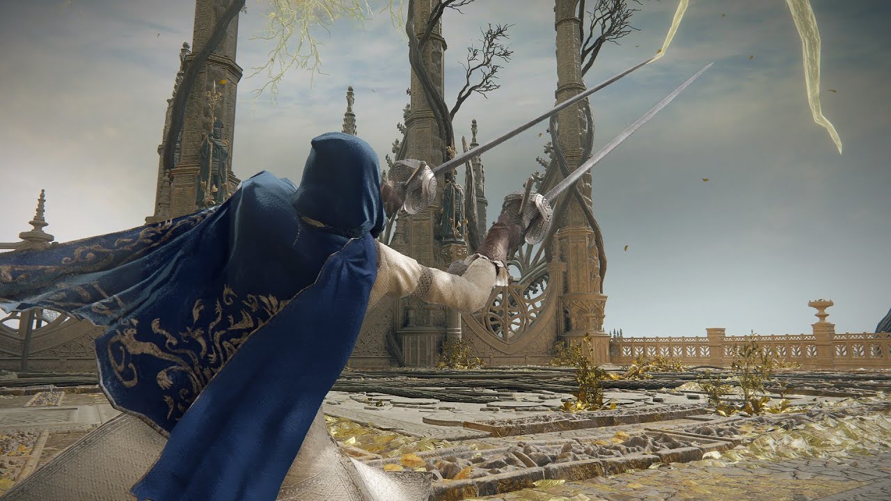 Elden Ring Weapon Showcase - Heavy Thrusting Sword Powerstance