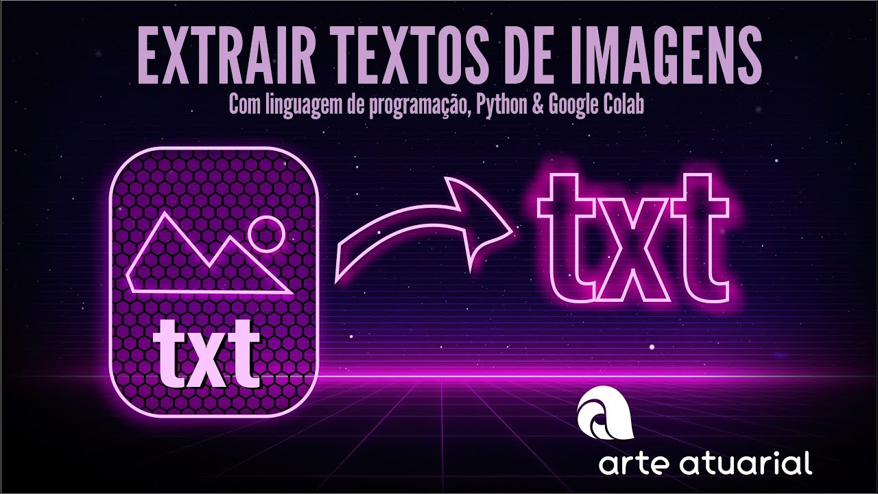 Como extrair textos de imagens com Python, Google Colab & Machine Learning