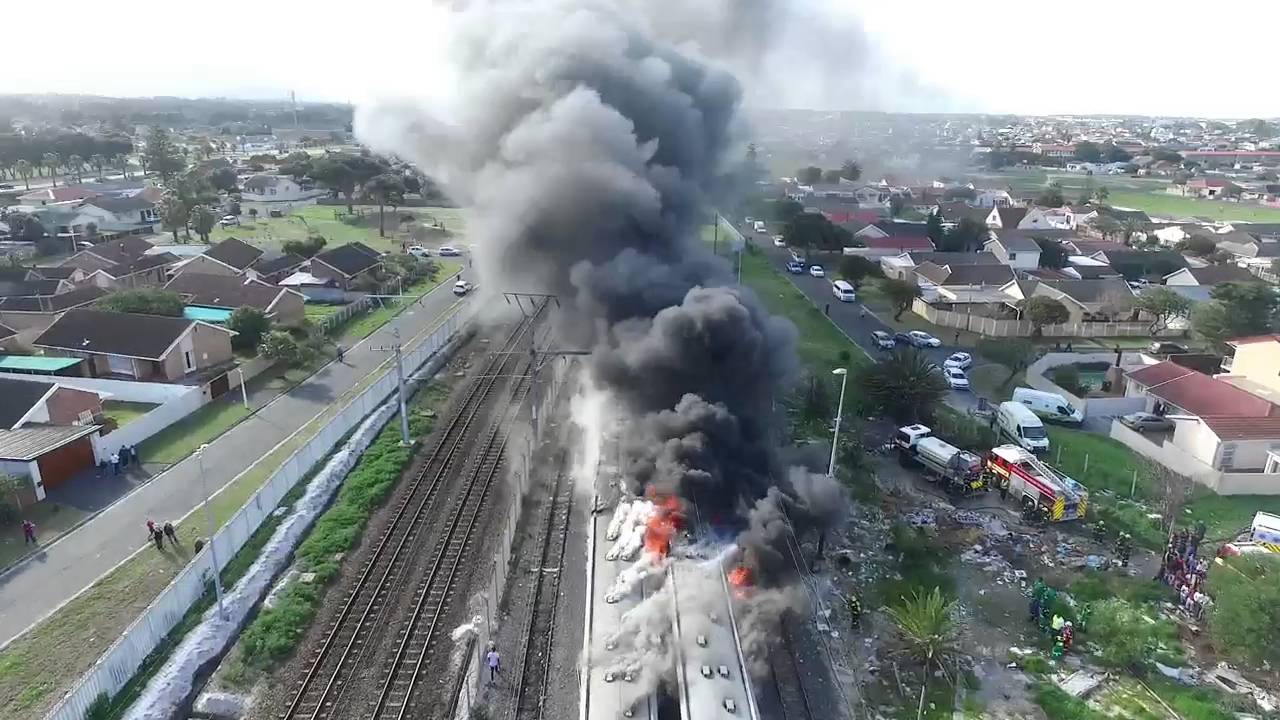 Train Fire - Retreat Station