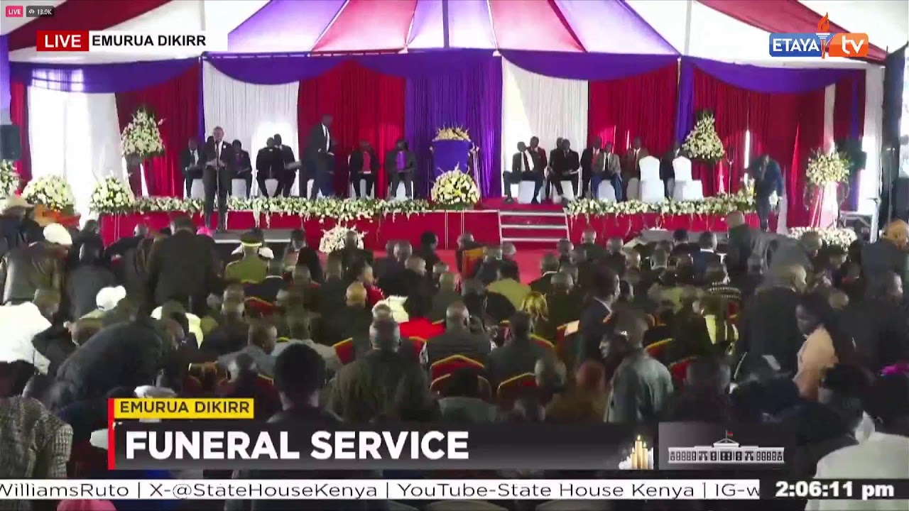 Live||Funeral Service Of Late MP Ng'eno And 5 Others - 6/03/2026