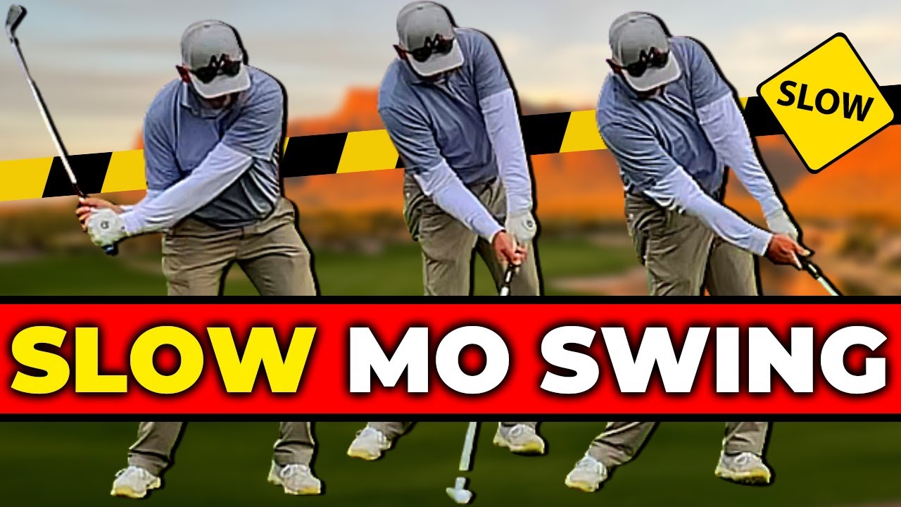 Perfect Your SLOW Motion Golf Swing To Improve Faster!