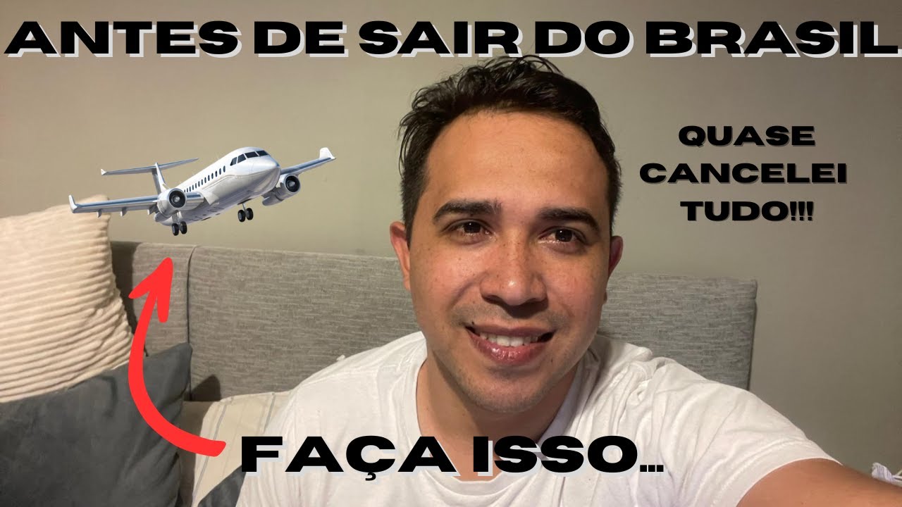 Todo mundo deveria fazer isso antes de sair do Brasil. Isso me fez ter CORAGEM de sair do Brasil!