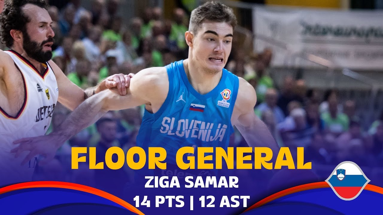 Ziga Samar 🇸🇮 Floor General - FIBA Basketball World Cup 2023 Qualifiers