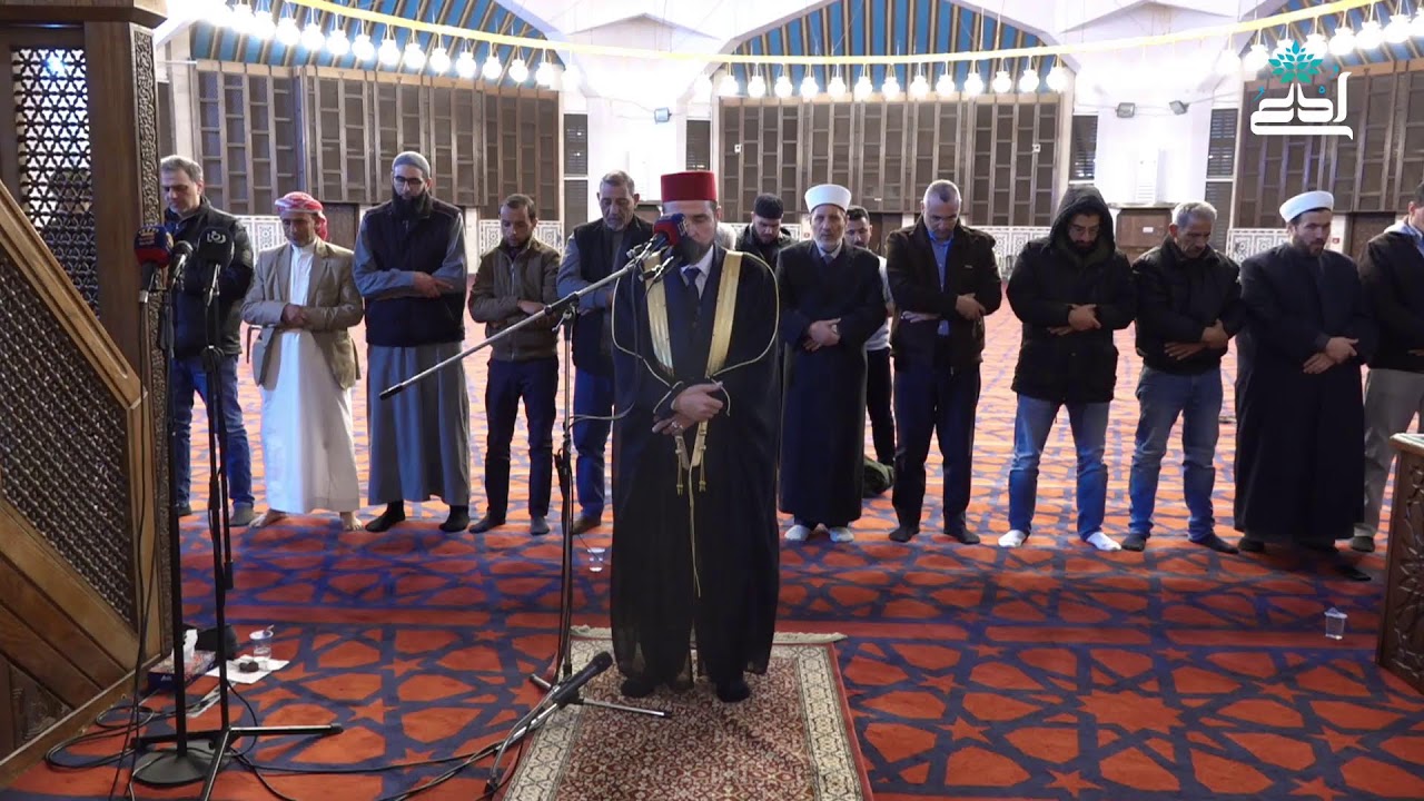 فترة الغروب من مسجد الملك المؤسس طيب الله ثراه في العاصمة عمان 23-2-2026م.