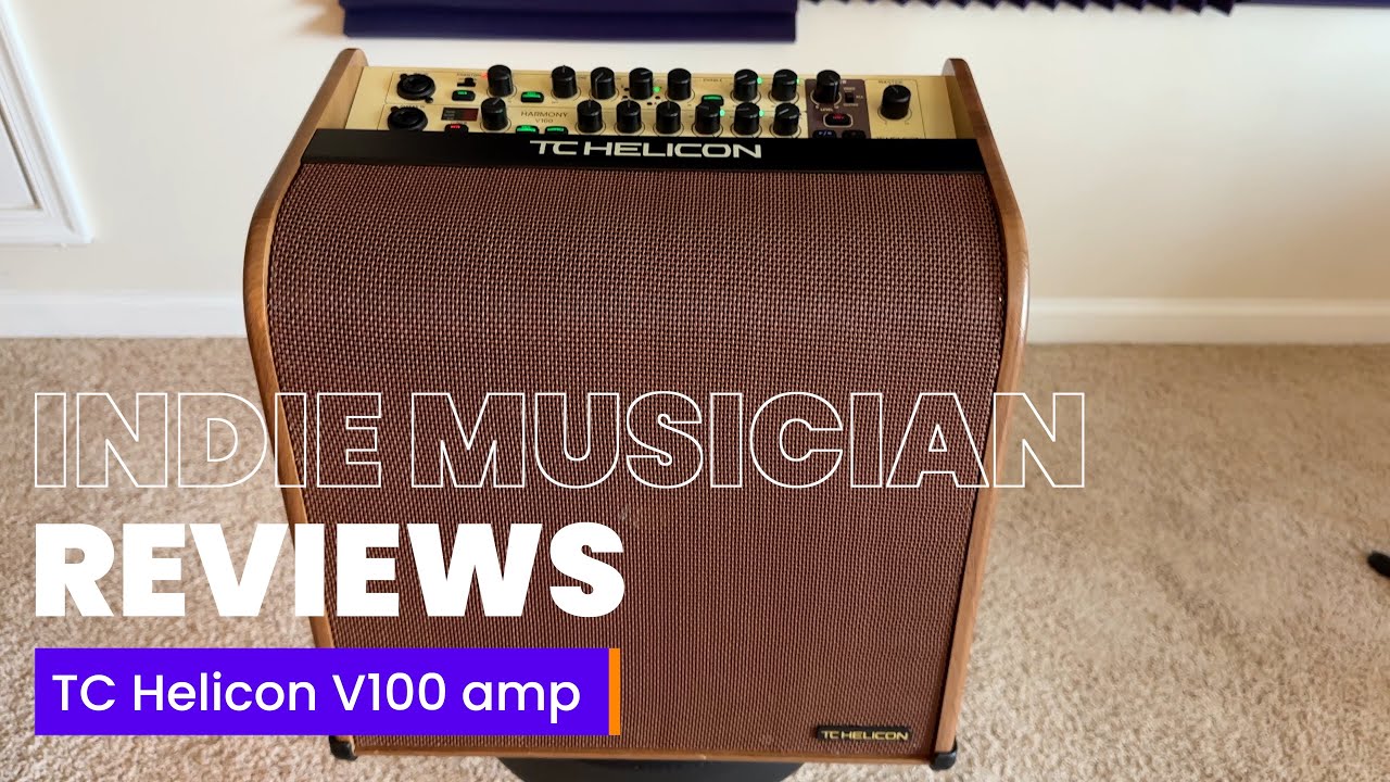 Indie Musicians Tip: A Look at the TC Helicon V100 Acoustic Guitar Amp