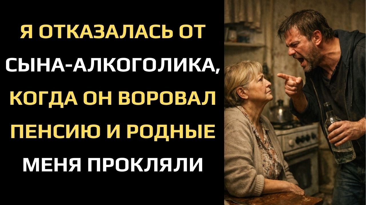 Я ОТКАЗАЛАСЬ ОТ СЫНА-АЛКОГОЛИКА, КОГДА ОН ВОРОВАЛ ПЕНСИЮ И РОДНЫЕ МЕНЯ ПРОКЛЯЛИ...