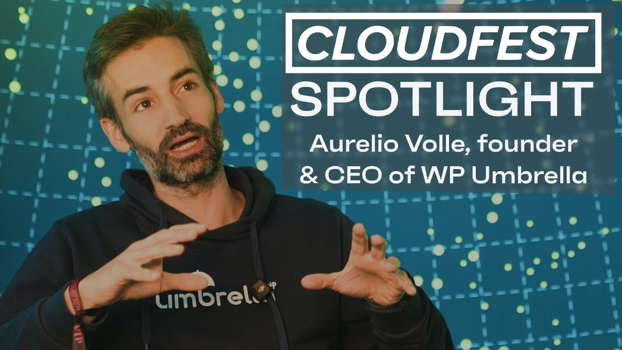 Scaling WordPress Management for Agencies with Aurelio Volle, WP Umbrella #CloudFest2025