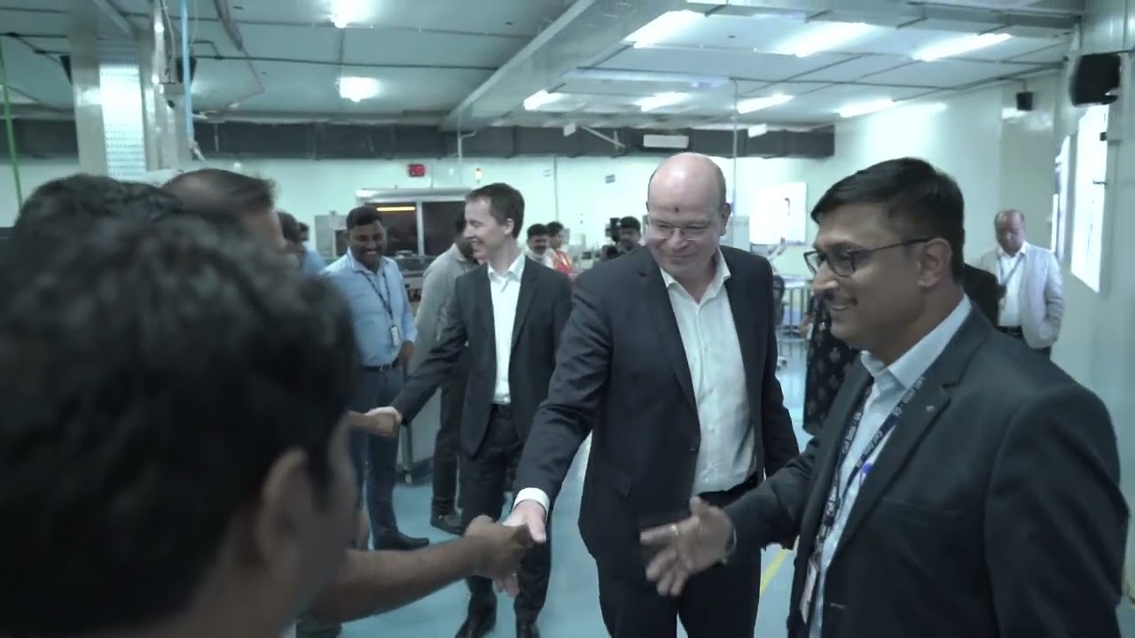 Zeiss CEO Visit to Bangalore Factory