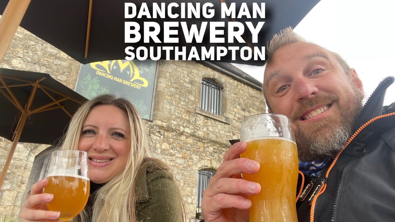 At Dancing Man Brewery Southampton In The Rain