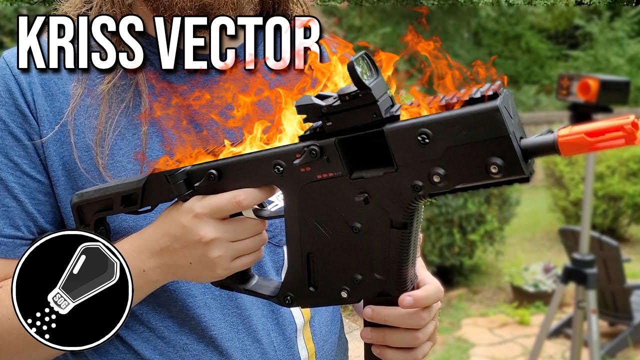 Krytac Kriss Vector AEG — это ОГОНЬ! 🔥 | Обзор страйкбола SaltyOldGamer