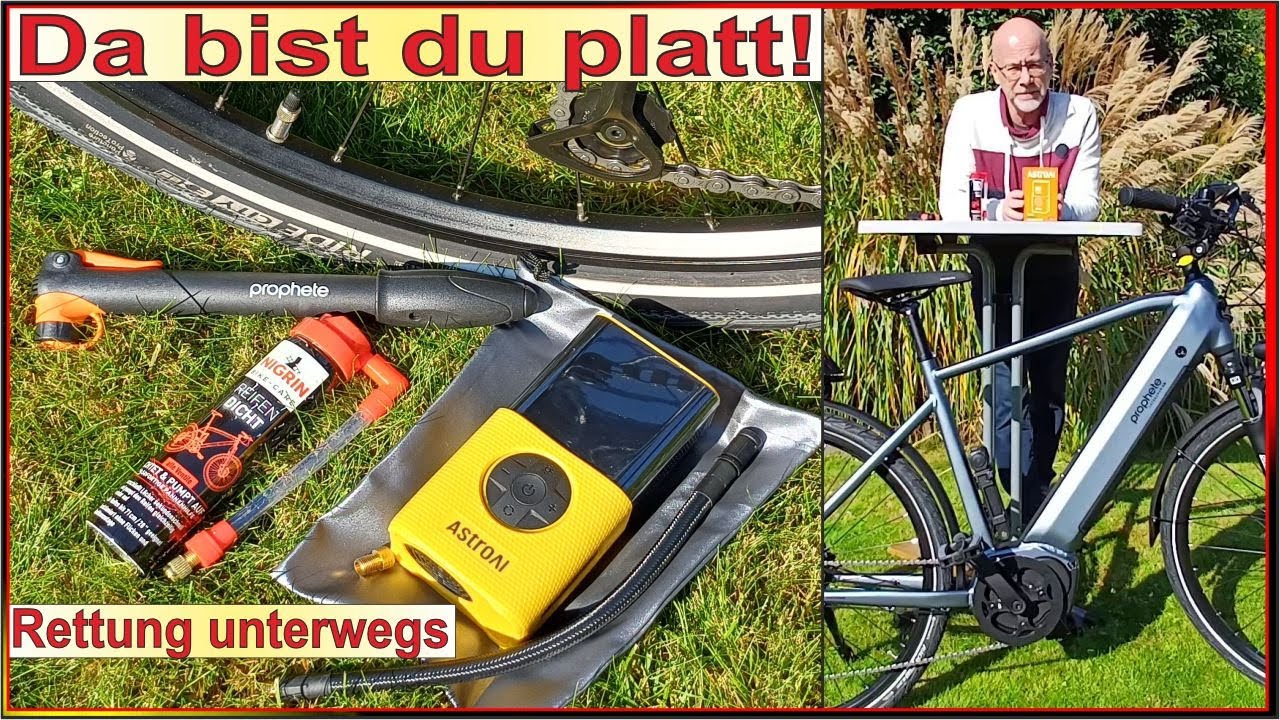 Erste Hilfe ⛑️ beim Plattfu&szlig; - Sofortige Pannenhilfe f&uuml;r 🚴 Fahrrad, Auto, Wohnmobil, Motorrad - 2025