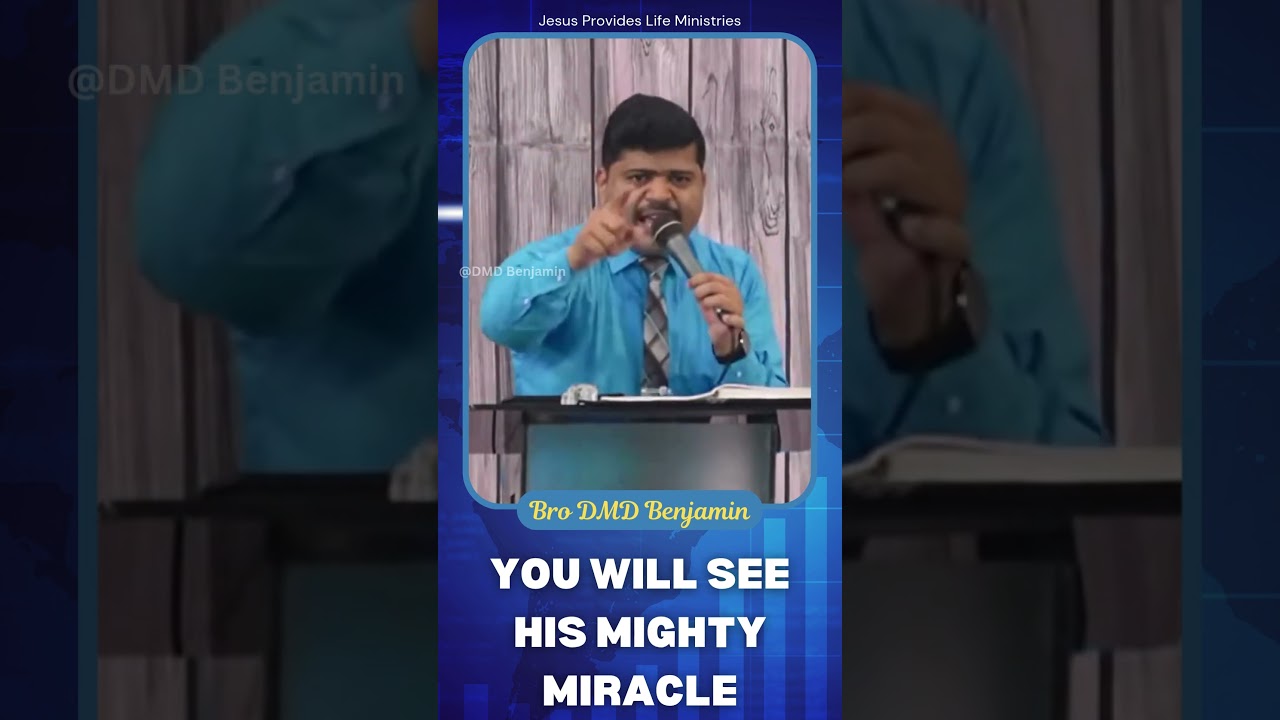 You will See God's Miracle #dmdbenjamin  #motivation